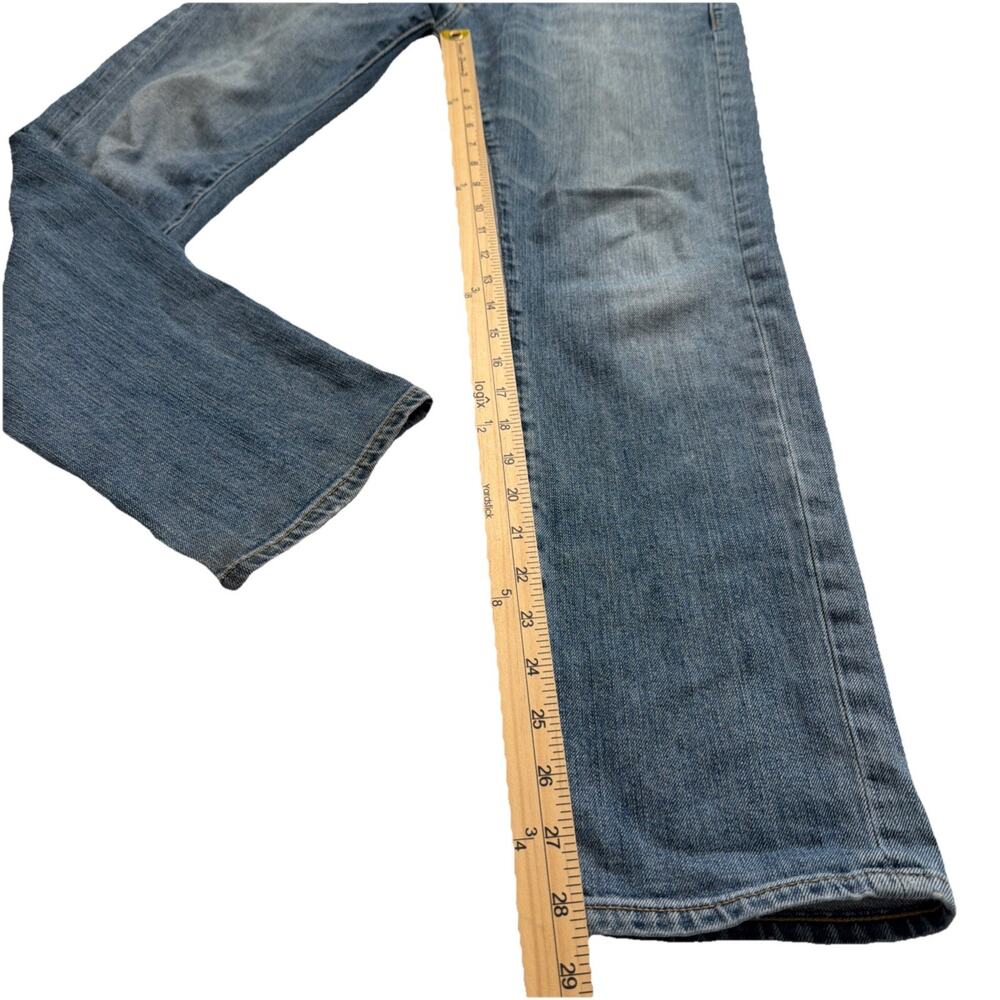 American Eagle Jeans Mens 31x30* Skinny Blue Medium Wash Cotton Blend Casual - Picture 8 of 11